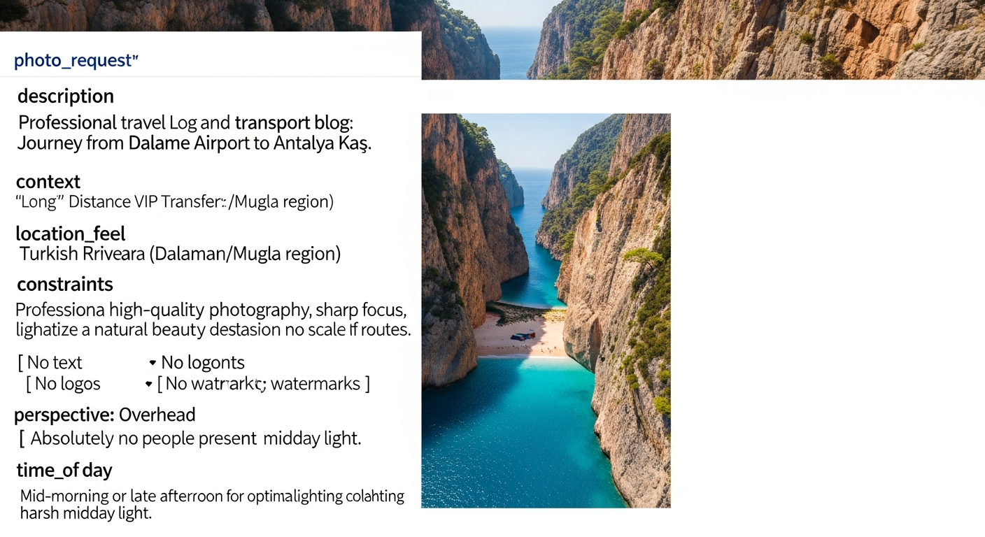 Long Distance VIP Transfer: Journey from Dalaman Airport to Antalya Kaş - Routes | Dalaman VIP Transfer