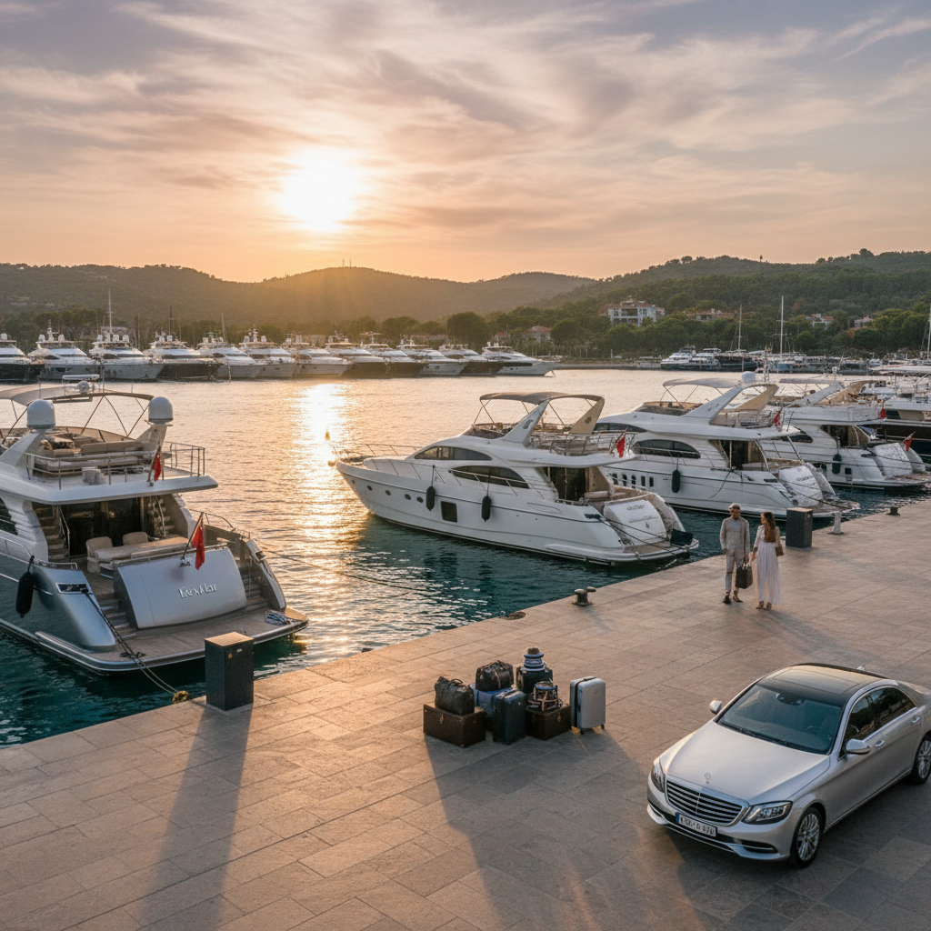 Luggage Capacity and Vehicle Selection for Göcek Marina Transfers - Routes | Dalaman VIP Transfer